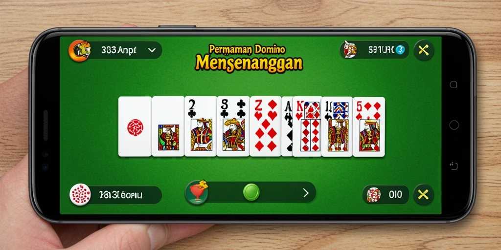 Tangkapan layar dari gameplay Domino di 333I yang seru.