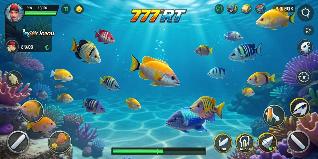 Gameplay seru Tembak Ikan dengan grafik menawan.