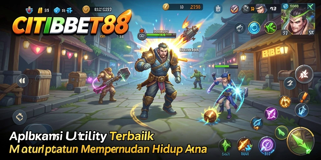 Tampilan utama aplikasi CITIBET88 yang menarik dan fungsional.