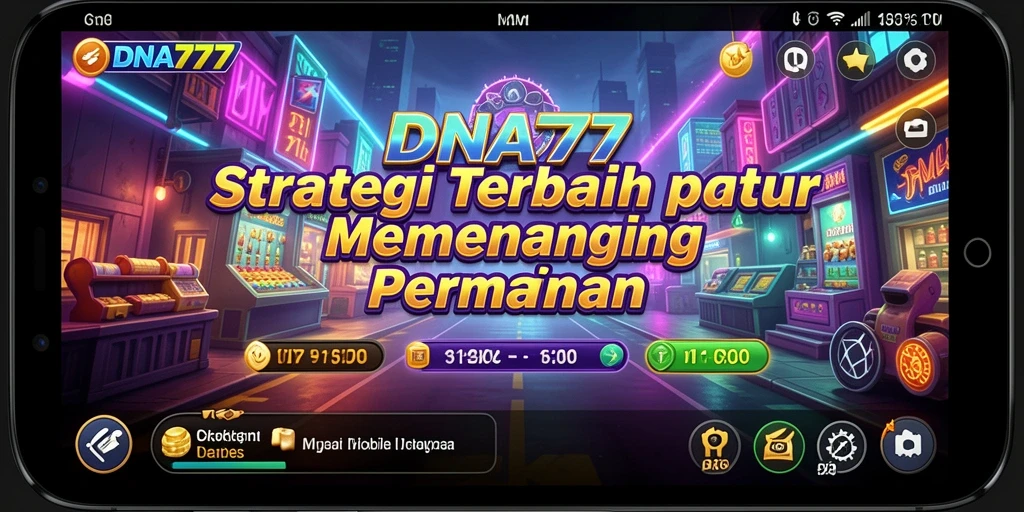 Tampilan gameplay strategi seru di DNA777.