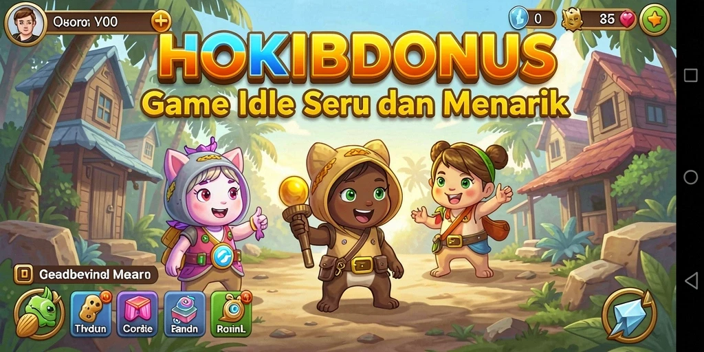Tampilan gameplay HOKIBONUS yang menarik dan menghibur.