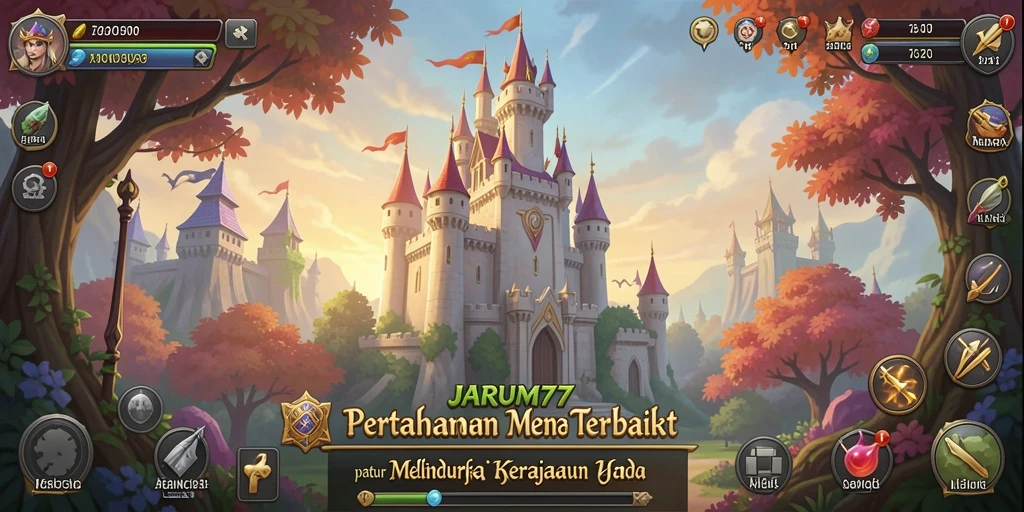 Gameplay mendebarkan saat membangun menara untuk melindungi kerajaan.