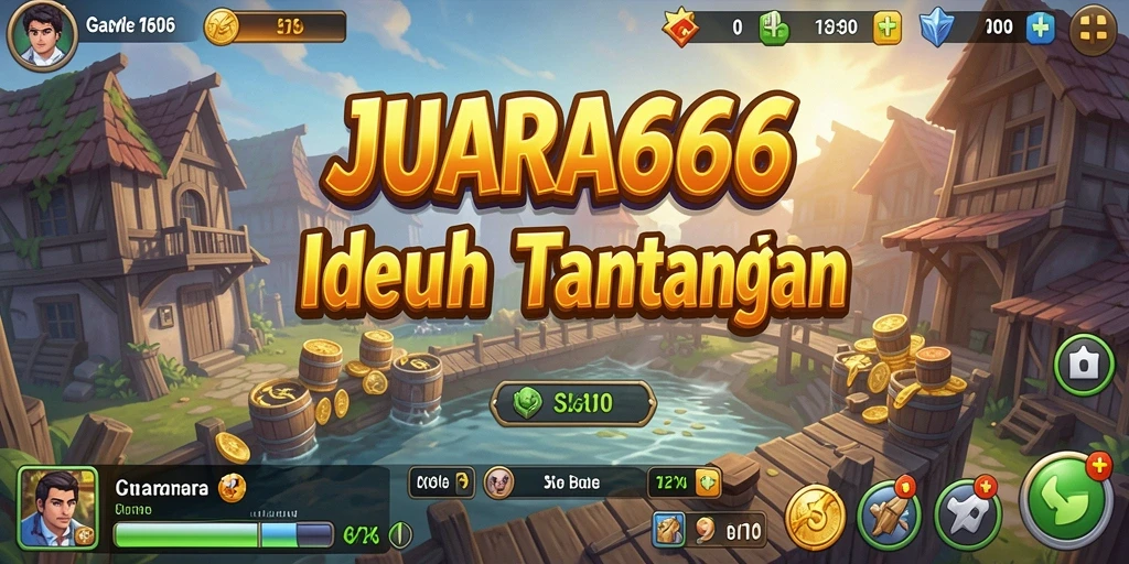 Tampilan gameplay JUARA666 yang menarik dan dinamis.