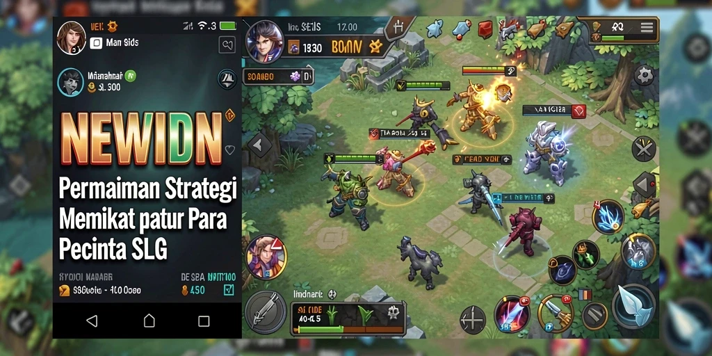 Menampilkan gameplay SLG yang menarik dan interaktif.