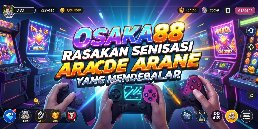 Screenshot OSAKA88 menampilkan gameplay penuh aksi yang seru.