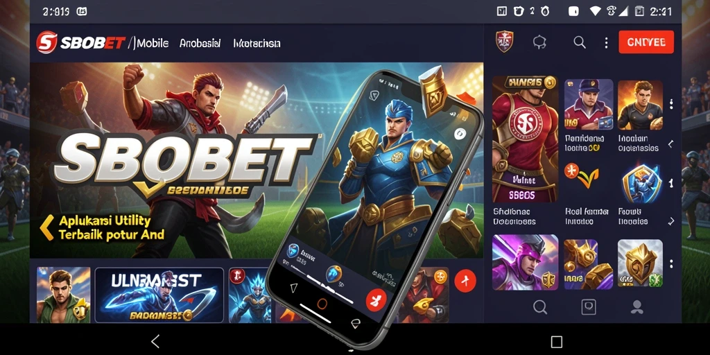 Tampilan antarmuka user-friendly dari SBOBET yang memudahkan pengguna.
