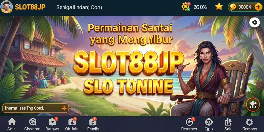 Tampilan gameplay SLOT88JP yang menghibur dan menegangkan.