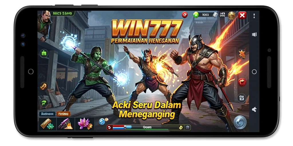 Screenshot gameplay WIN777 menampilkan aksi seru dan mendebarkan.