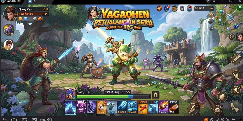 Gameplay seru dan mendebarkan dalam YAGAOHEN.