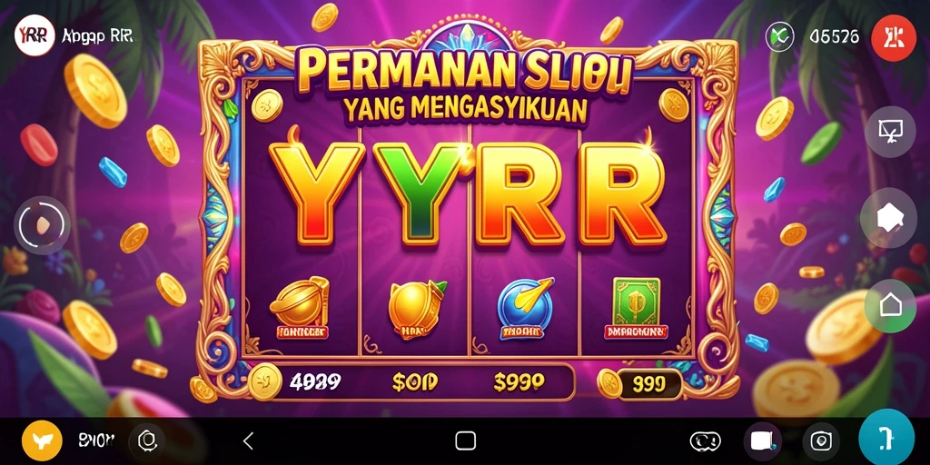 Tampilan menarik gameplay YYRR dengan mesin Slot yang beragam.