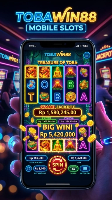 Tampilan utama aplikasi toabawin88 dengan berbagai pilihan aplikasi.